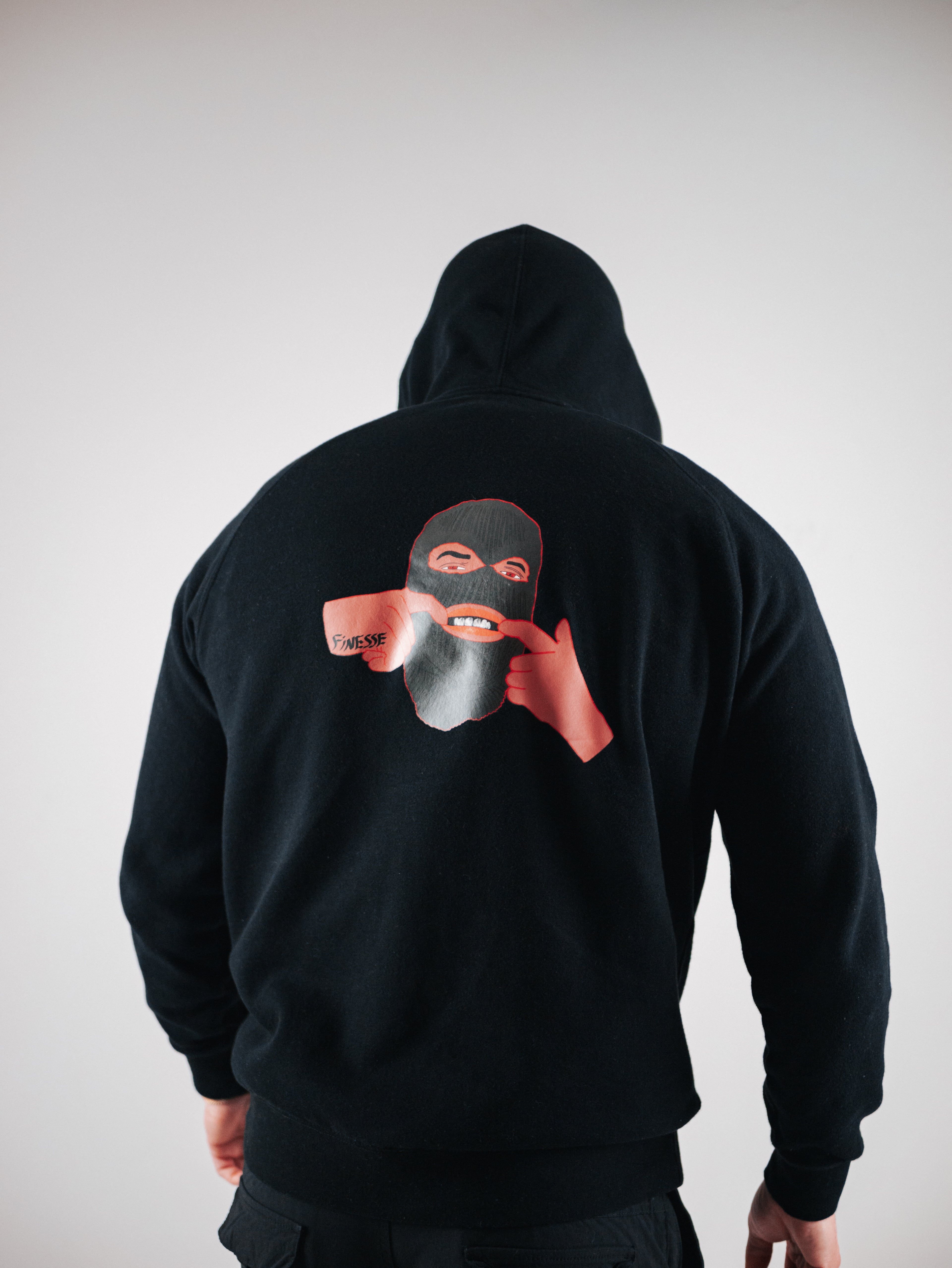 Finesse ski mask hoodie