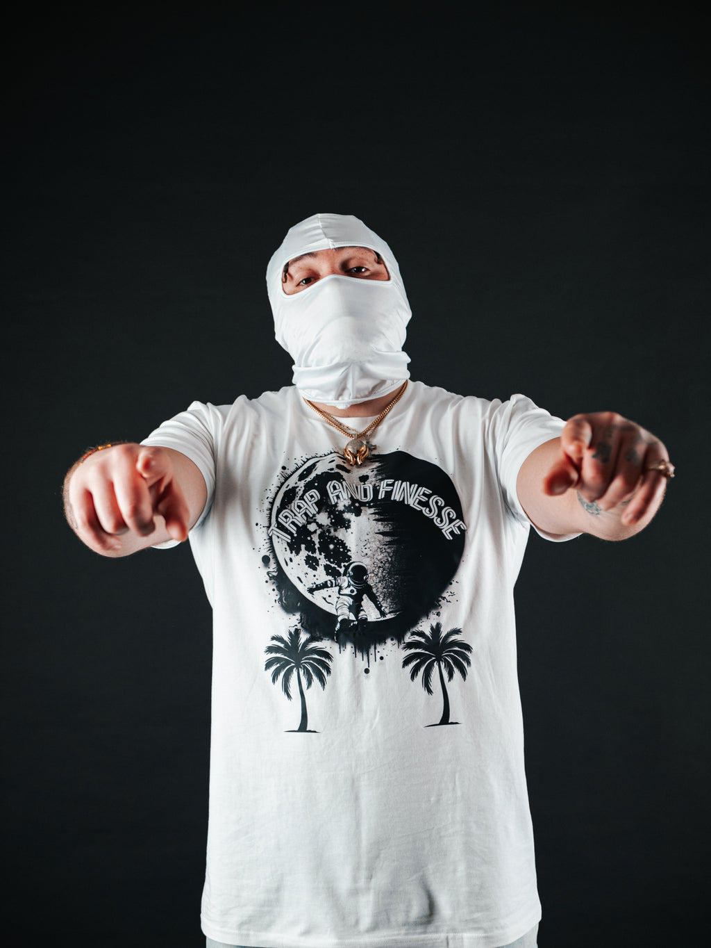 Space palms t shirt